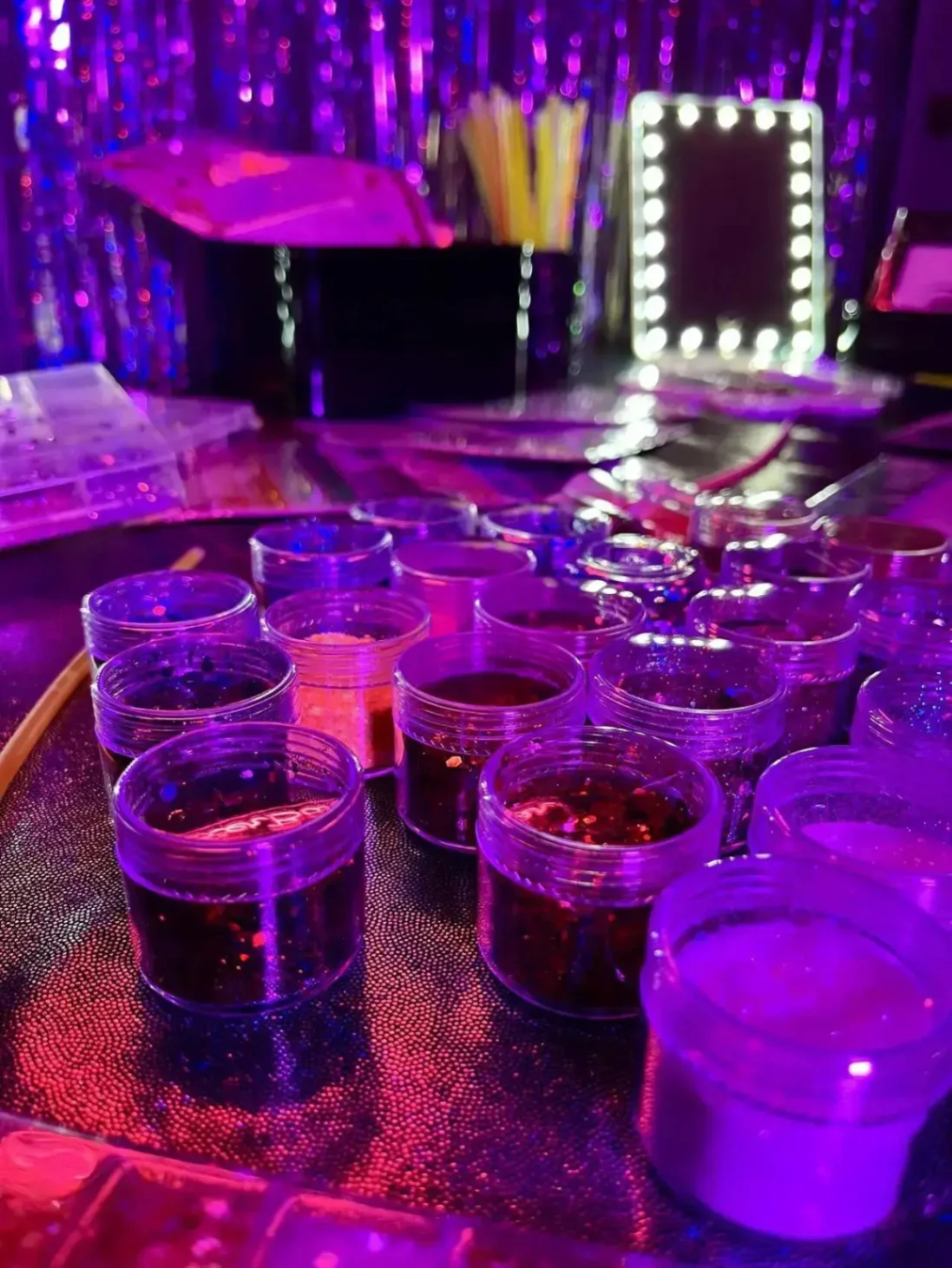 Glitter Bar para Bodas y Eventos