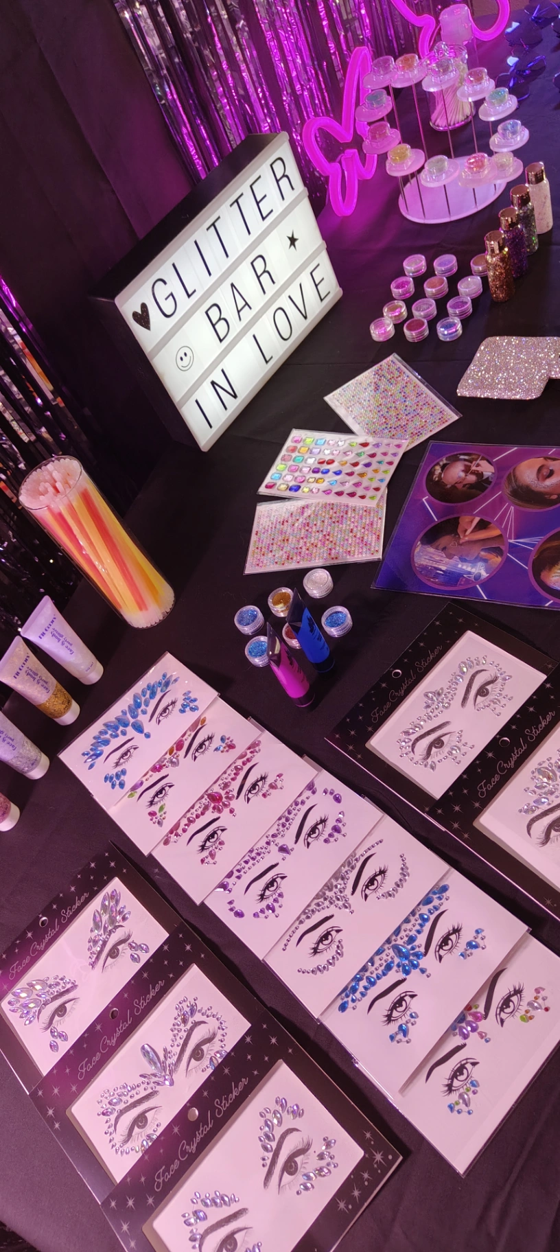 Glitter Bar muestra 1