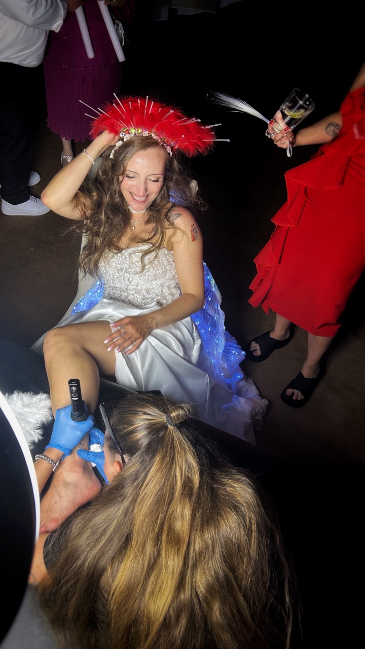 Tatuajes en bodas - Salorio Tatuajes